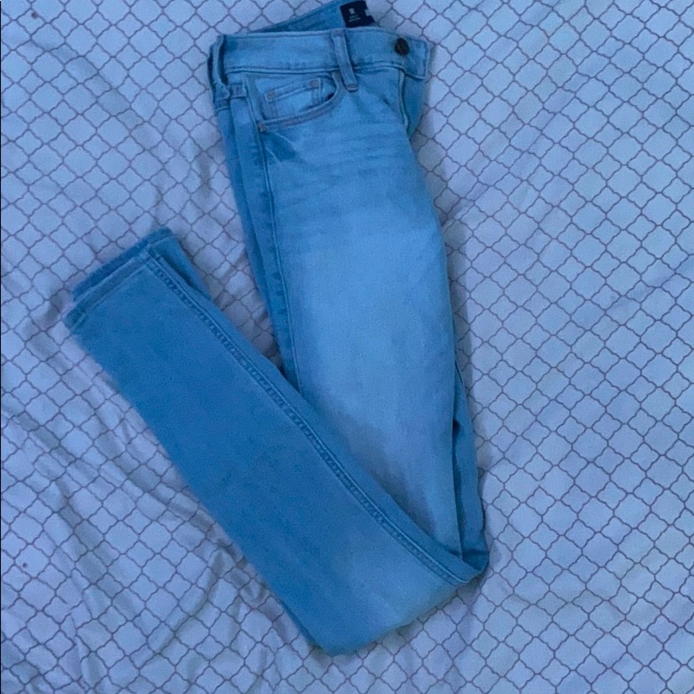 Hollister light washed high rise